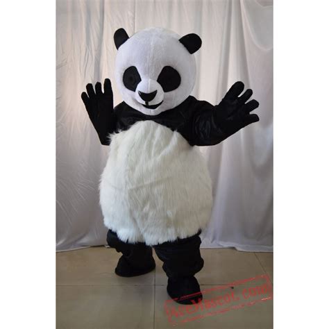 Panda mascot uniform